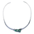 Amazonite collar necklace, 'Fresh Water' - Handmade Amazonite Collar Necklace