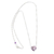 Amethyst pendant necklace, 'Heart of Light' - Brazil Heart-Shaped Faceted Amethyst Pendant Necklace (image 2a) thumbail