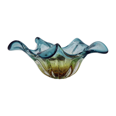 Murano-Style Art Glass Centerpiece