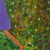 'Picking Fruit' - Signed Naif Painting of a Brazilian Girl with Fruit (image 2c) thumbail