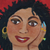 'Zeze, Wife of a Gold Miner' - Witty Naif Portrait from Brazil (image 2b) thumbail