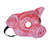 Leather mask, 'Carnival Pig' - Painted Leather Pig Mask from Brazil thumbail