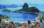 Giclee print on canvas, 'Sugarloaf and Blue Sky' - Rio de Janeiro Sugarloaf Landscape Giclee Print on Canvas