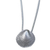 Silver pendant necklace, 'Petite Shell' - Handmade Scallop Shell Pendant Necklace (image 2c) thumbail