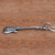 Silver pendant necklace, 'Guitar Heaven' - Silver Electric Guitar Pendant Necklace from Brazil (image 2b) thumbail