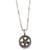 Men's silver pendant necklace, 'Auto Wheel' - Men's Silver Combination Pendant Necklace from Brazil (image 2c) thumbail