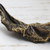 Bronze sculpture, 'Almond Leaf' (9 inch) - Hand Cast Leaf Sculpture in Bronze (9 Inch)