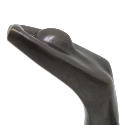 Bronze sculpture, 'Sensual Woman IV' - Original Bronze Sculpture of Woman