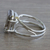 Smoky quartz solitaire wrap ring, 'Empyrean' - Hand Crafted Smoky Quartz Wrap Ring (image 2d) thumbail