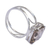 Smoky quartz solitaire wrap ring, 'Empyrean' - Hand Crafted Smoky Quartz Wrap Ring (image 2f) thumbail