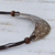 Gourd pendant necklace, 'Marajo Half-Moon' - Hand Carved Gourd Pendant Necklace (image 2b) thumbail