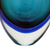 Handblown art glass vase, 'Ocean Sigh' (8 inch) - 8 Inch Murano Inspired Handblown Turquoise Art Glass Vase (image 2c) thumbail