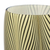 Handblown art glass vase, 'Slender Amber Palm Leaves' - Black and Amber Handblown Murano Inspired Art Glass Vase (image 2c) thumbail