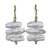 Cultured pearl dangle earrings, 'Boardwalk' - 14k Gold Earrings with Cultured Pearl (image 2a) thumbail