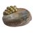 Agate and bronze soap dish, 'Earth's Offering' - Surrealist Agate and Bronze Soap Dish from Brazil (image 2a) thumbail
