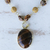 Gold plated tiger's eye jewelry set, 'Golden Muse' - Tiger's Eye Necklace and Earrings Set (image 2c) thumbail