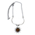 Tiger's eye pendant necklace, 'Bahia Sun' - Handcrafted Necklace with Tiger's Eye thumbail
