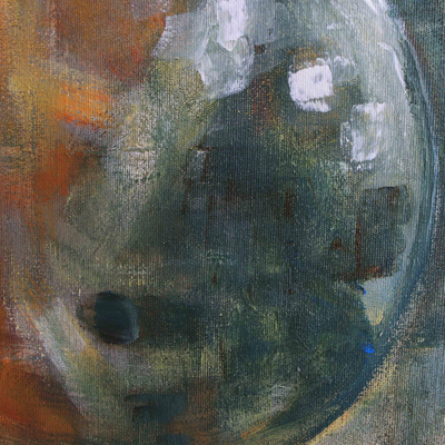 'Odd' - Acrylic on Canvas With Title of Odd From Brazil