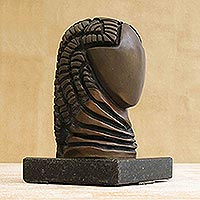 Bronze sculpture, 'Egyptian Woman'