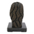 Bronze sculpture, 'Egyptian Woman' - Oxidized Bronze Sculpture of African Heritage Woman (image 2f) thumbail