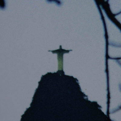 Schwarz-Weiß-Foto, „Corcovado“ – Signiertes Original-Schwarz-Weiß-Foto von Corcovado