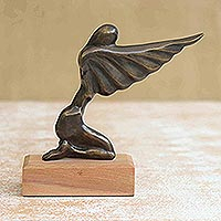 Bronze sculpture, Angel of Gratitude II
