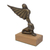 Bronzeskulptur, „Engel der Dankbarkeit II“. - Signierte Bronze-Engel-Skulptur