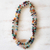 Multi-gemstone long beaded necklace, 'Colors of Brazil' - Colorful Multigem Beaded Necklace
