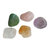 Polished gemstones, 'Fruition' (set of 5) - Assorted Gemstones from Brazil (Set of 5)
