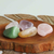 Polished gemstones, 'Fruition' (set of 5) - Assorted Gemstones from Brazil (Set of 5) (image 2b) thumbail