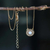 Collar colgante de dolomita bañado en oro, 'All Mine' - Collar colgante de dolomita en placa de oro de 18k