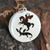 Sterling silver pendant, 'Saint George and the Dragon' - Brazil Sterling Silver Saint George and the Dragon Pendant thumbail