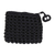 Soda pop top coin purse, 'Black Recycled Chic' - Black Soda Pop Top Change Purse from Brazil thumbail