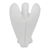 Dolomite figurine, 'Peace Angel' - Brazilian White Dolomite 3-Inch Angel Sculpture (image 2d) thumbail