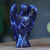 Sodalite figurine, 'Soothing Angel' - Dark Blue Sodalite Petite Gemstone Angel Sculpture (image 2) thumbail
