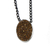 Druzy agate pendant necklace, 'Dark Affinity' - Bronze Druzy Agate Necklace (image 2d) thumbail