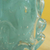 Hand blown art glass vase, 'Ruffled Blue Basket' (7 inch) - Brazilian Hand Blown Atlantic Blue Art Glass Vase 7 In Tall