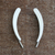 Sterling silver ear climber earrings, 'Bold Moves' - Modern Ear Climber Style Earrings