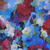 'Haven in the Garden' - Signed Impressionist Painting of Red and Blue Blossoms thumbail