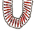 Statement-Halskette aus recyceltem Papier und Achat - Handgefertigte Halskette aus recyceltem Papier aus Brasilien