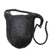Soda pop-top bucket bag, 'Eco Dark' - Upcycled Black Aluminum Soda Pop-Top Bucket Bag from Brazil thumbail