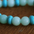 Amazonite beaded necklace, 'Rio Surf' - Beaded Necklace with Amazonite and Howlite