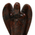 Jaspis-Figur - Kleine Engelsskulptur aus rotem Jaspis