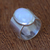 Rainbow moonstone cocktail ring, 'Lunar Waves' - Artisan Crafted Rainbow Moonstone Cocktail Ring from Brazil