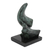 Escultura de bronce - Escultura Brasileña Abstracta de Bronce con Base de Granito