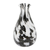 Art glass vase, 'Stable Monochrome' - Hand-Blown Murano-Style Black and White Art Glass Vase (image 2a) thumbail