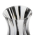 Art glass vase, 'Stable Monochrome' - Hand-Blown Murano-Style Black and White Art Glass Vase (image 2d) thumbail