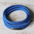 Suede wrap bracelet, 'Splendor in Blue' - Blue Suede Wrap Bracelet with Double Strands from Brazil