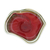 Art glass centerpiece, 'Crimson Movement' - Handblown Glass Crimson Centerpiece with Windy Design (image 2b) thumbail