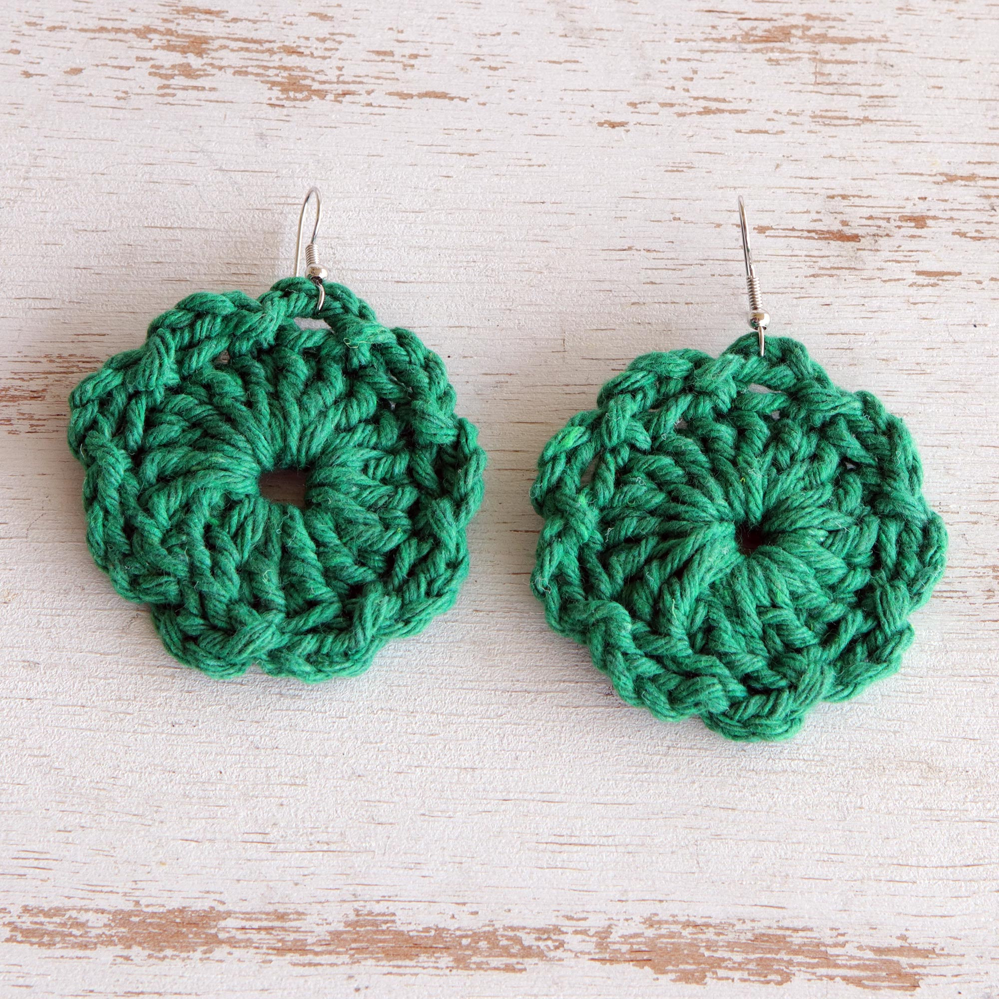 Ergahandmade: Crochet Earrings + Diagram